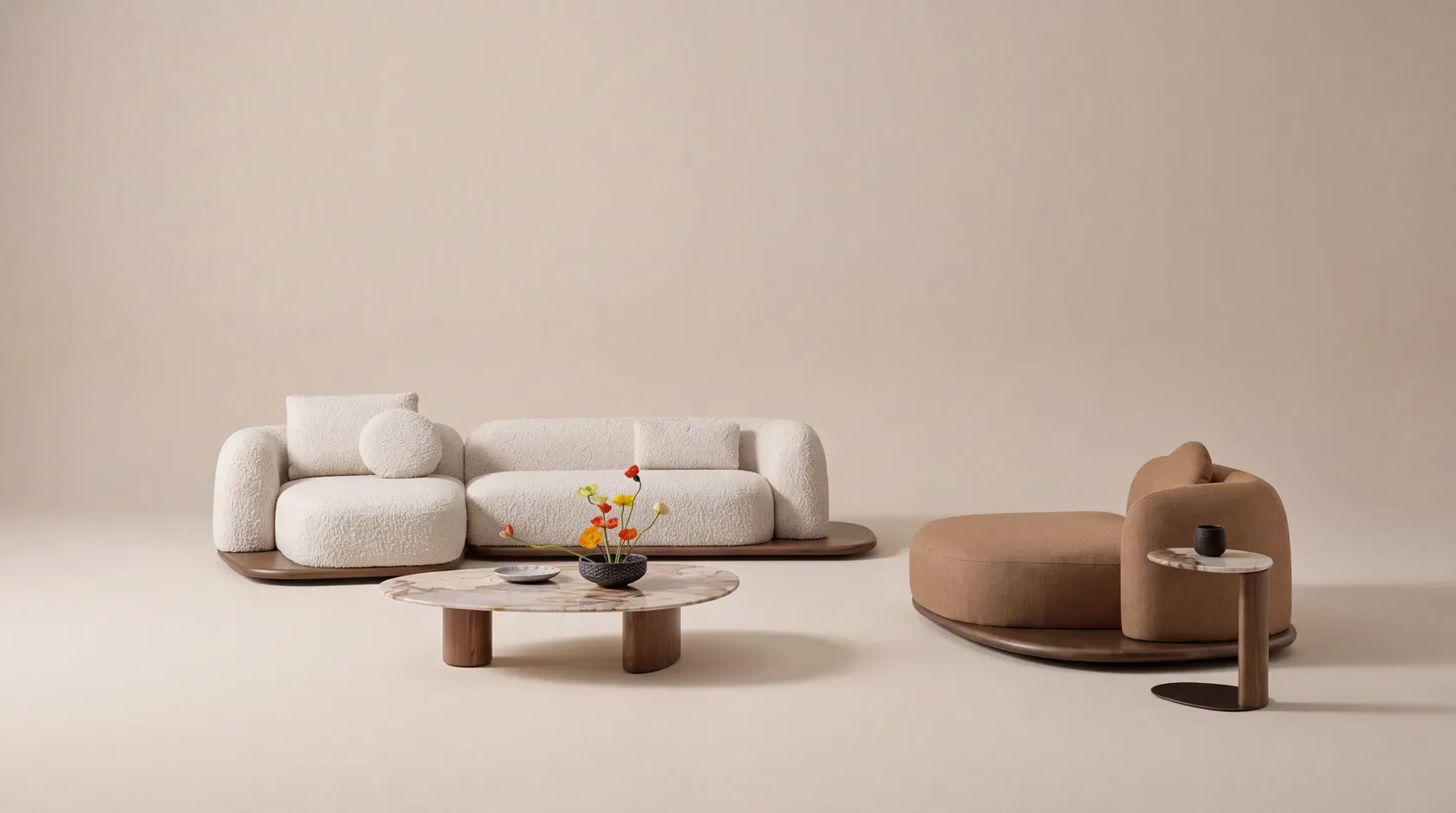 Divano dune daybed e tavolini lake copia